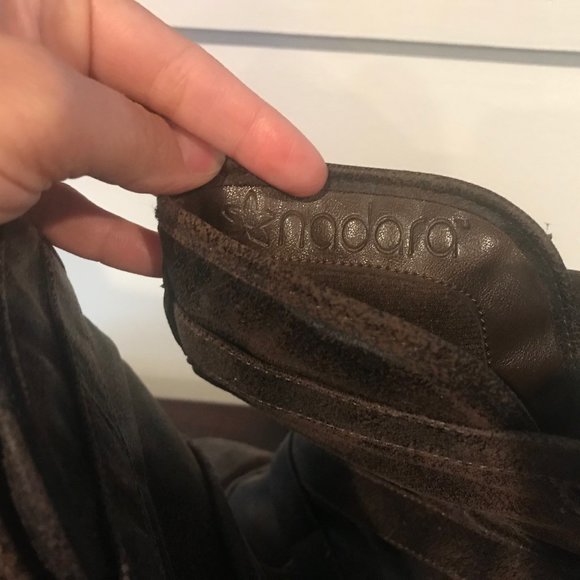 Nadara Distressed Heeled Boot - Picture 3 of 11